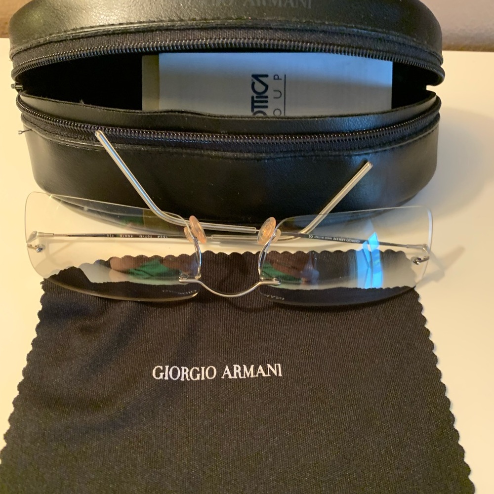 Men sunglasses, light grey from GIORGIO ARMANI